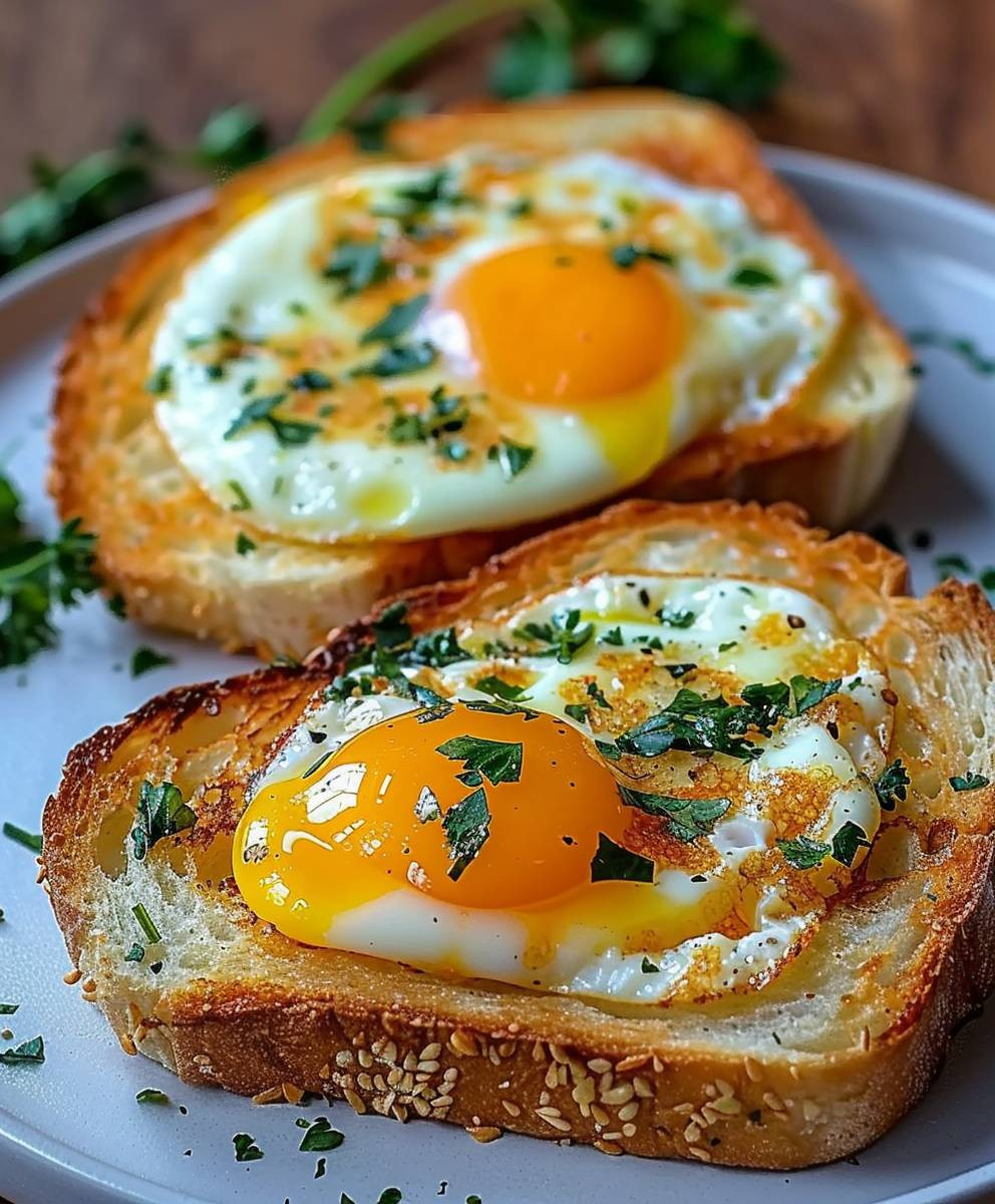 Air Fryer Egg Cheese Toast