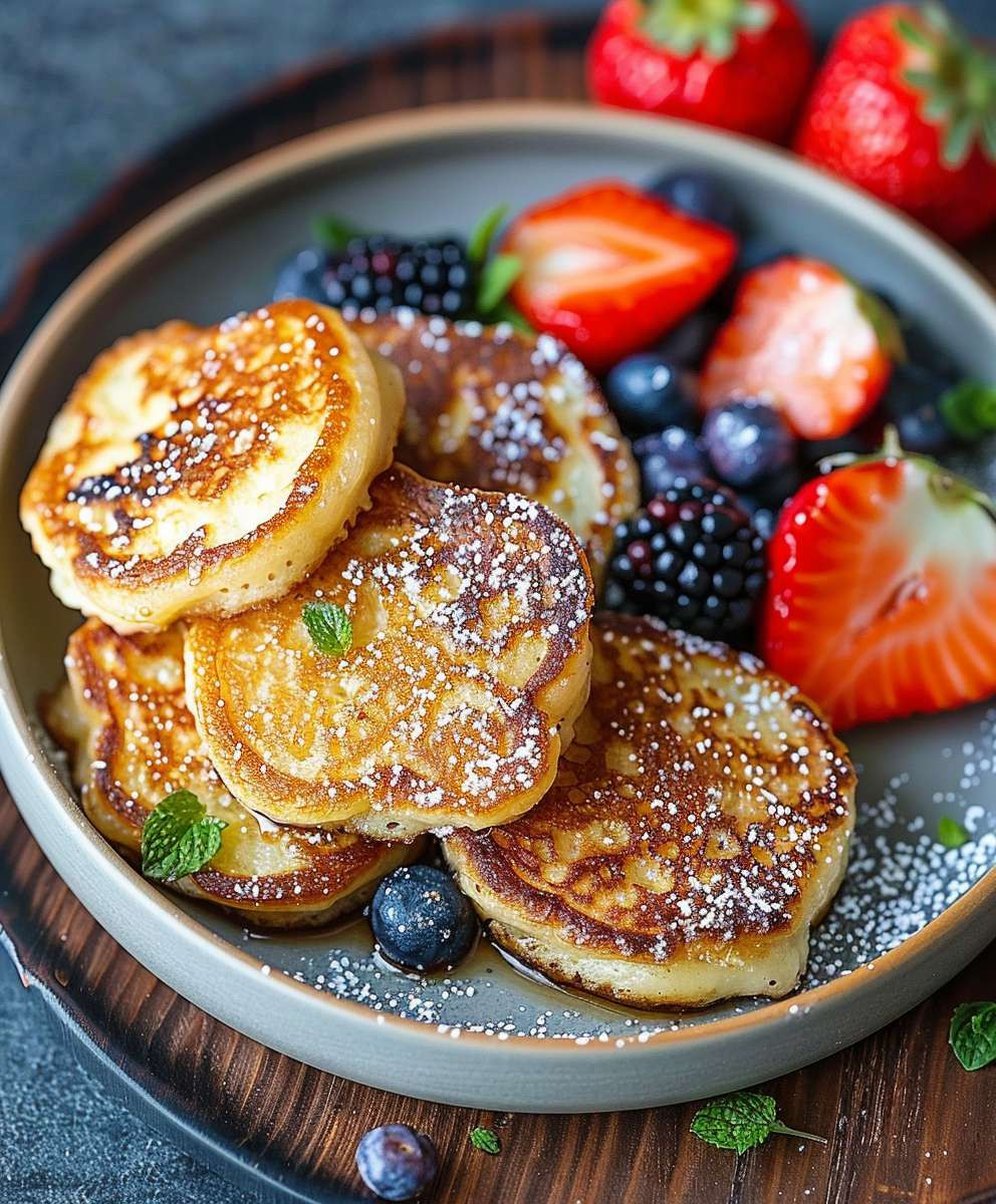 Cottage Cheese Pancakes