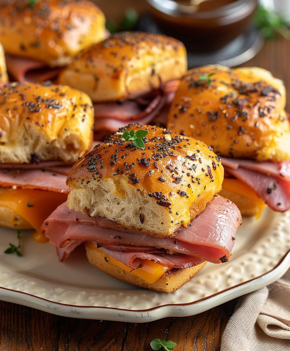 Ham and Cheese Sliders