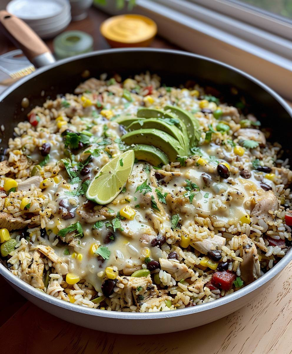 Chicken Rice Skillet