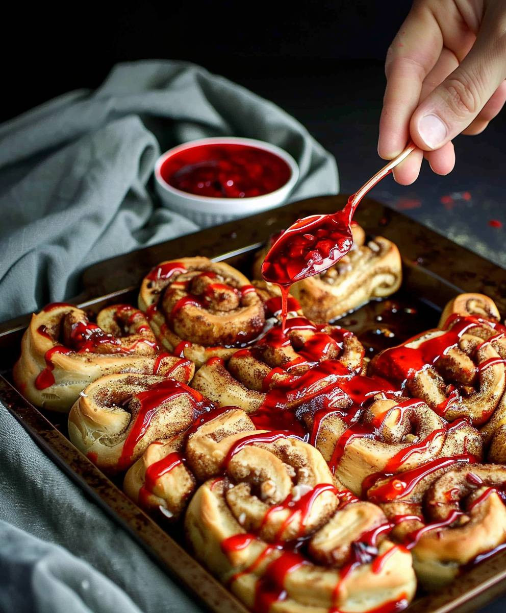 Bloody Cinnamon Rolls