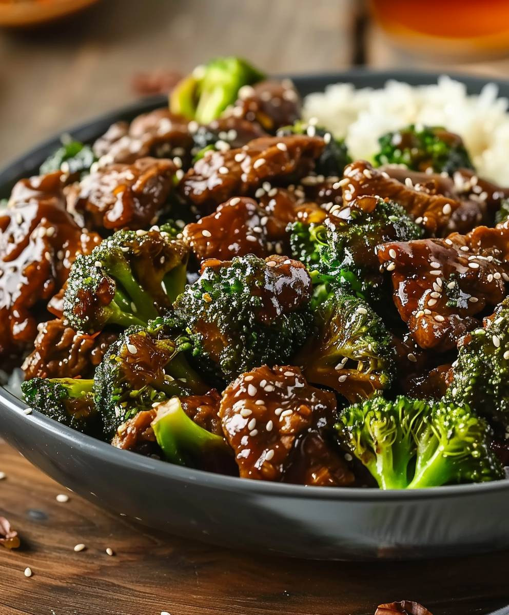 Honey Garlic Beef Broccoli