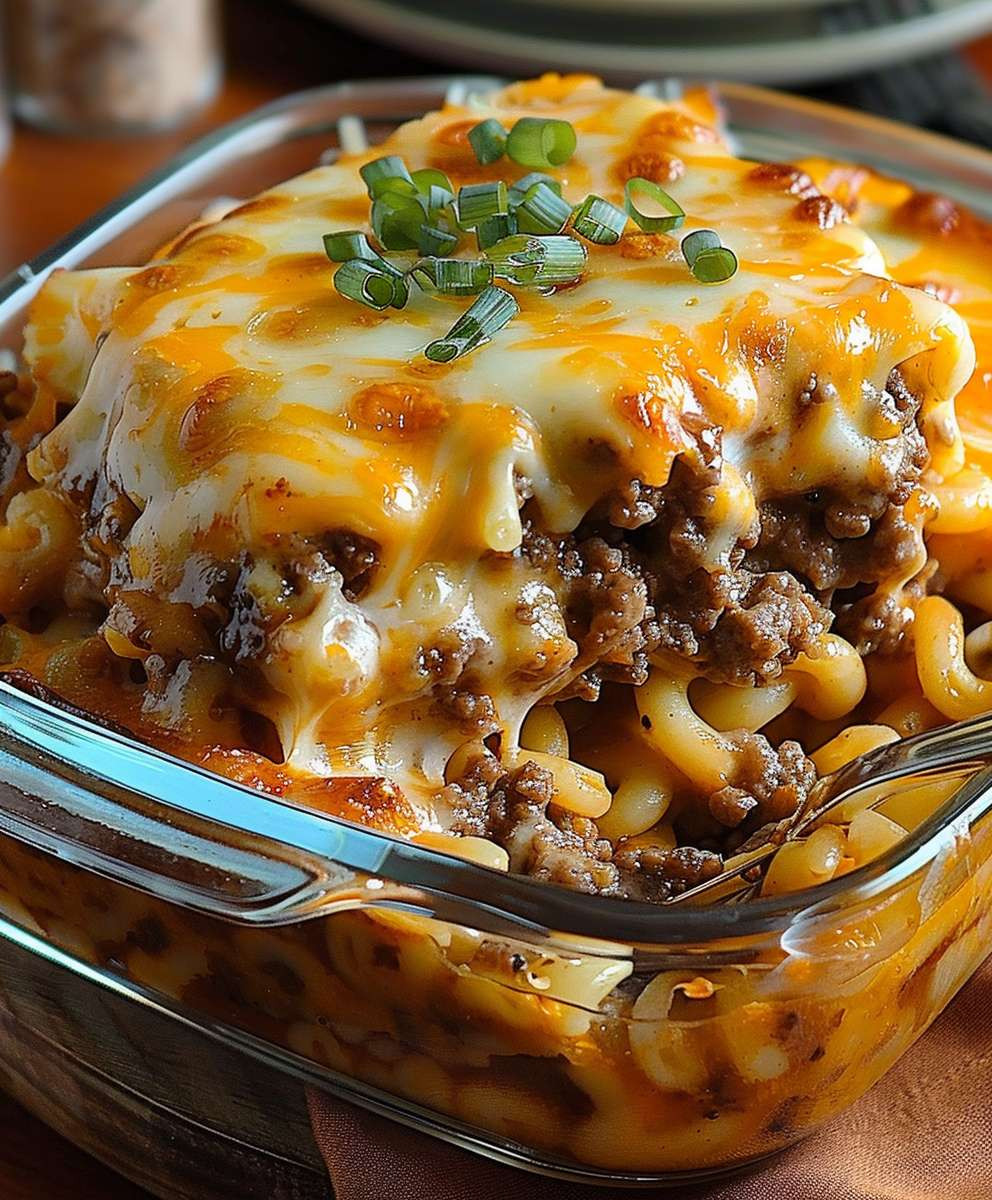 Cheesy Hamburger Casserole
