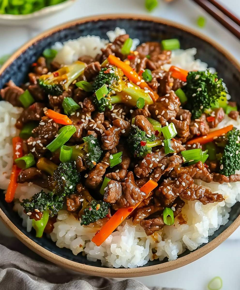 Teriyaki Beef Stir Fry