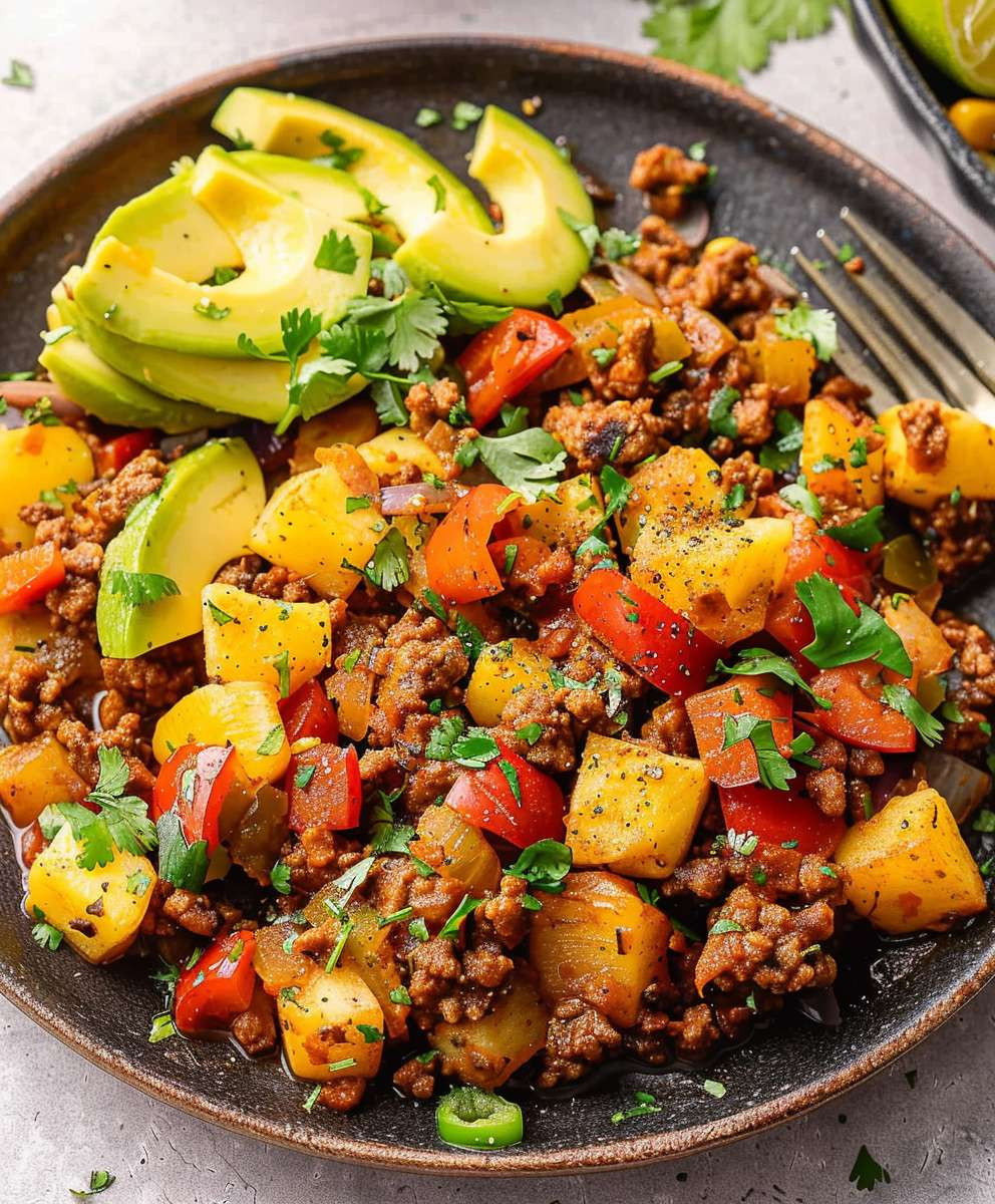 Mexican Ground Beef Skillet