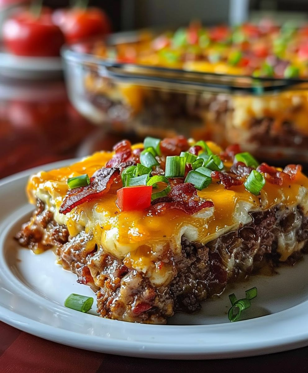 Bacon Cheeseburger Casserole