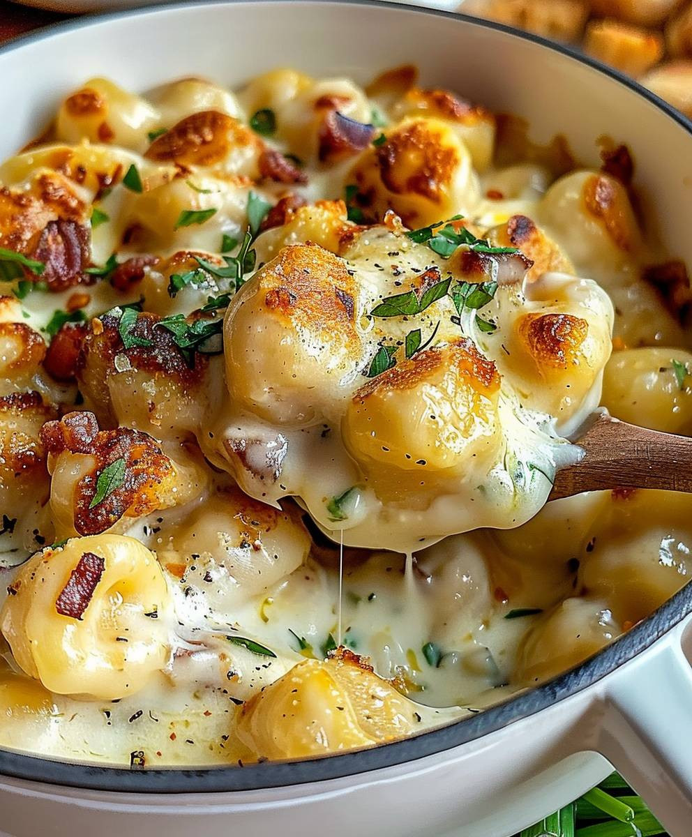 Creamy Crack Chicken Gnocchi