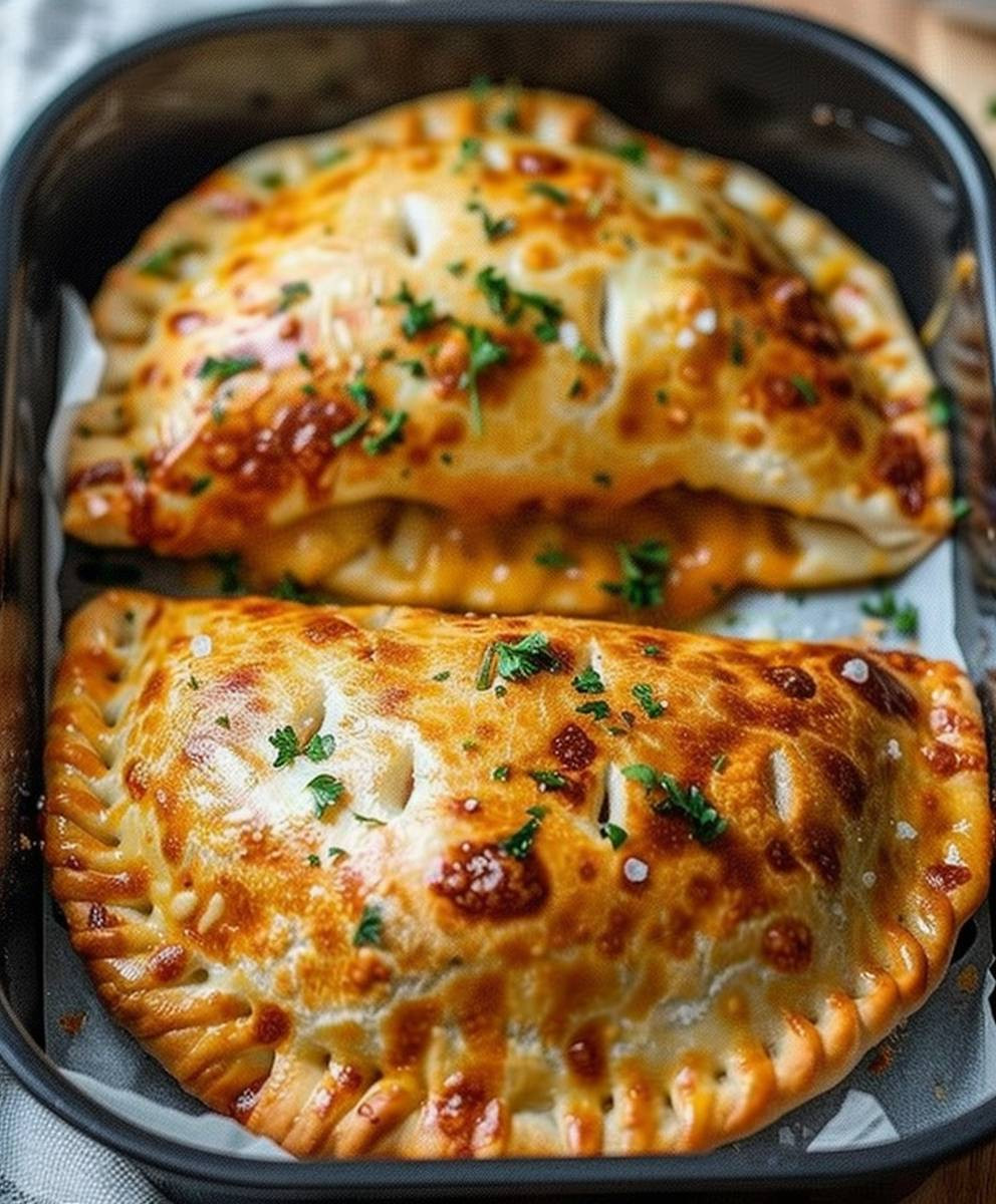Air Fryer Calzone