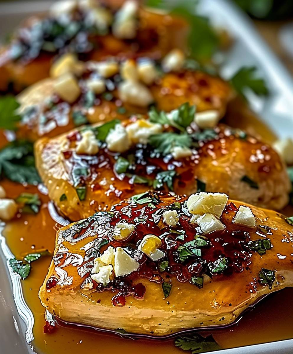 Hot Honey Feta Chicken
