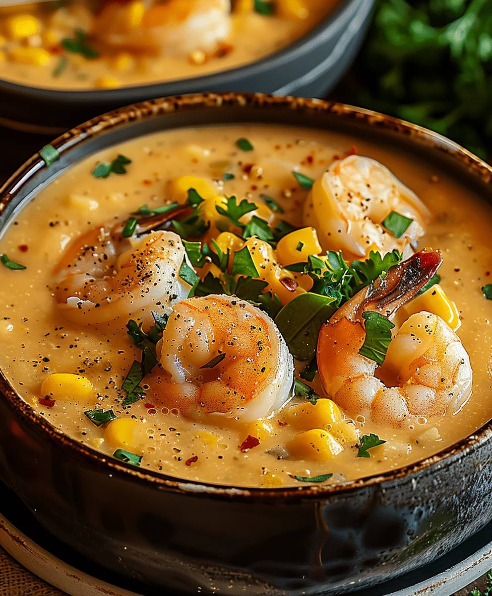 Shrimp Corn Bisque New Orleans