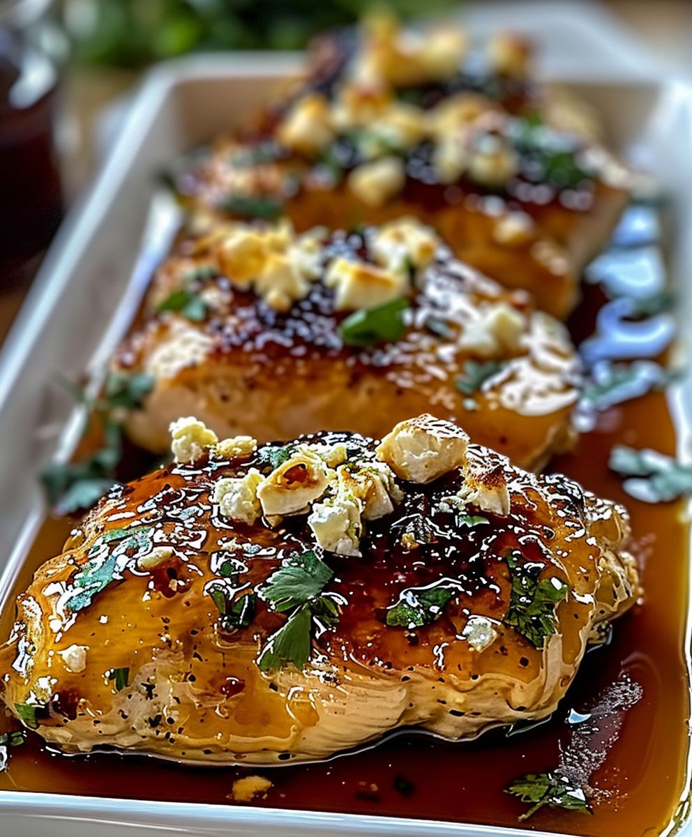 Hot Honey Feta Chicken