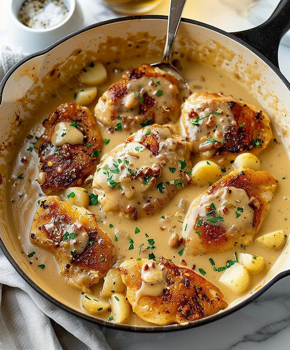 Garlic Chicken Creamy