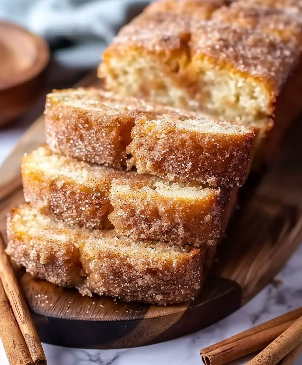 Cinnamon Sugar Donut Bread