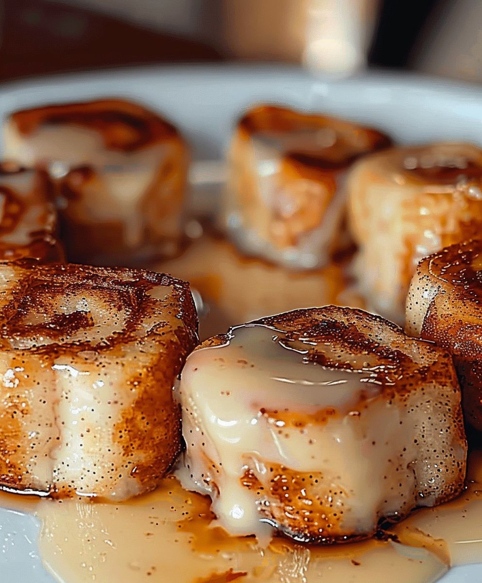 Cinnamon Roll French Toast Bites