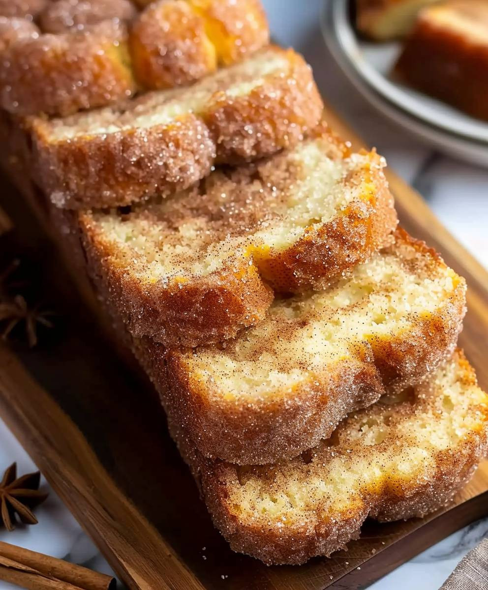 Cinnamon Sugar Donut Bread
