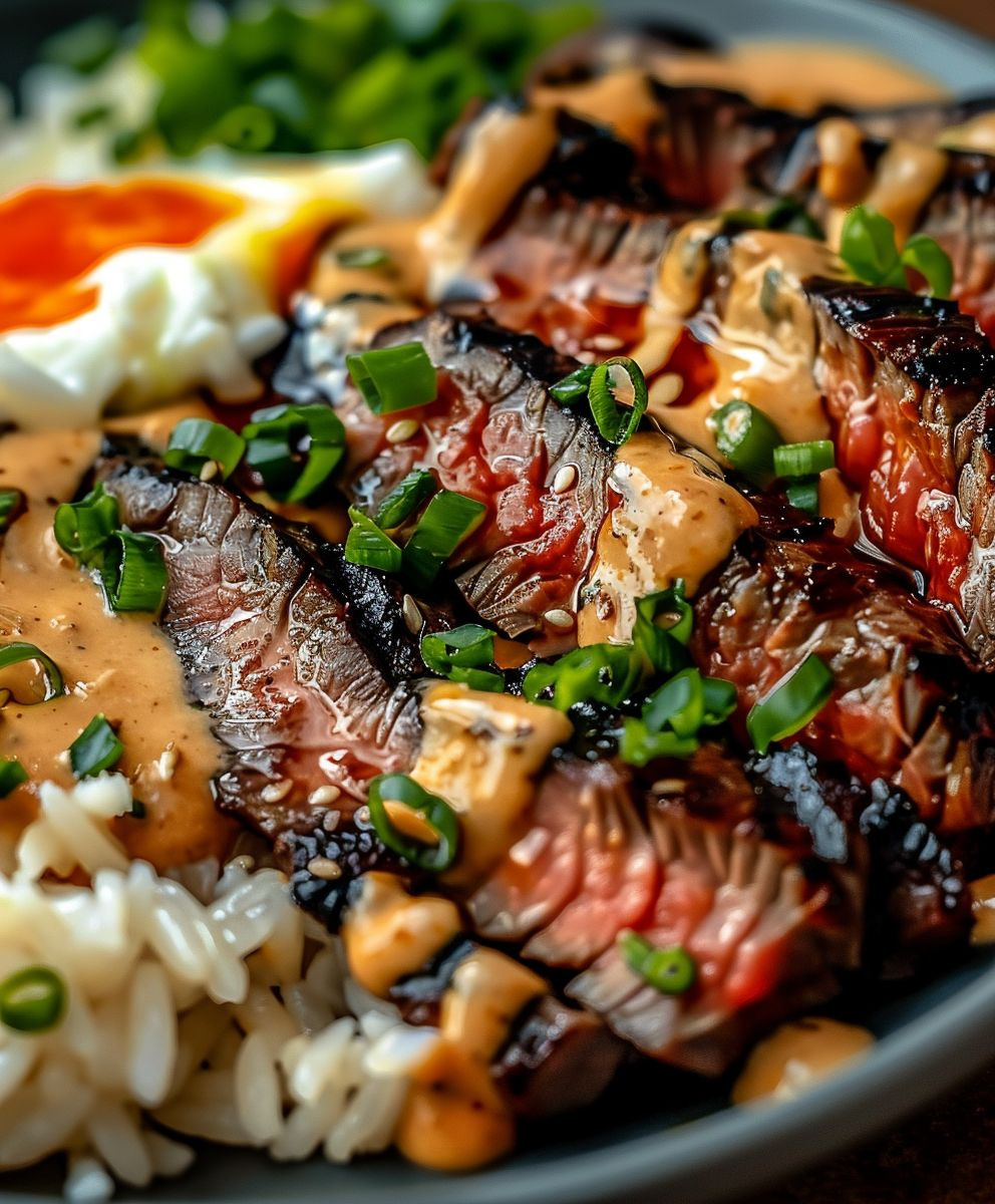 Korean BBQ Steak Bowls