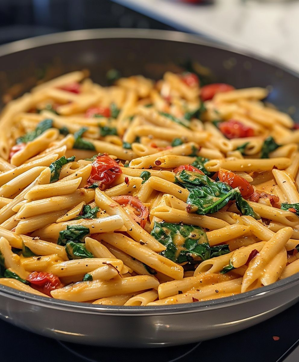 Spinach Tomato Pasta