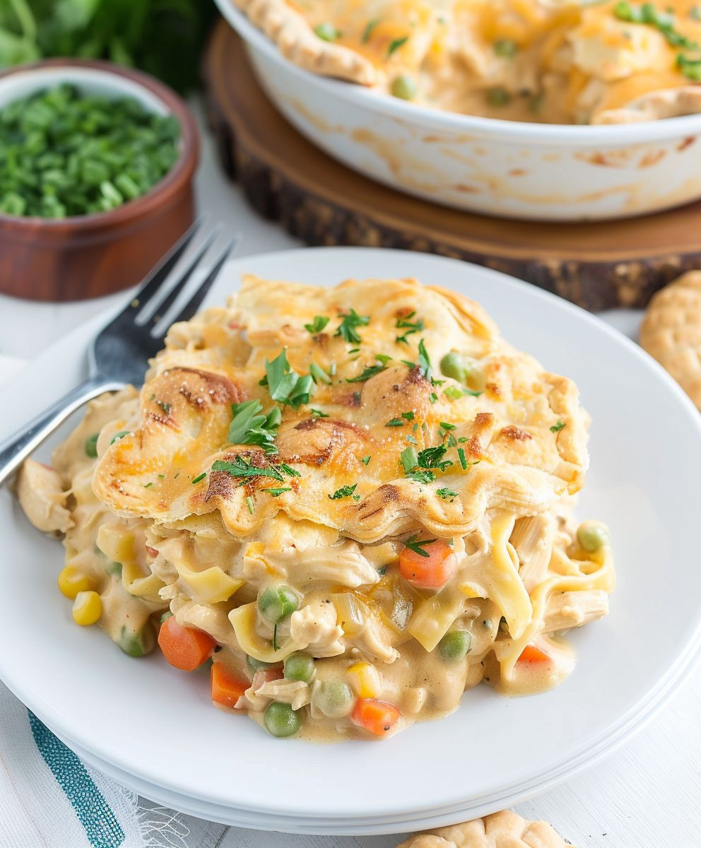 Chicken Pot Pie Casserole