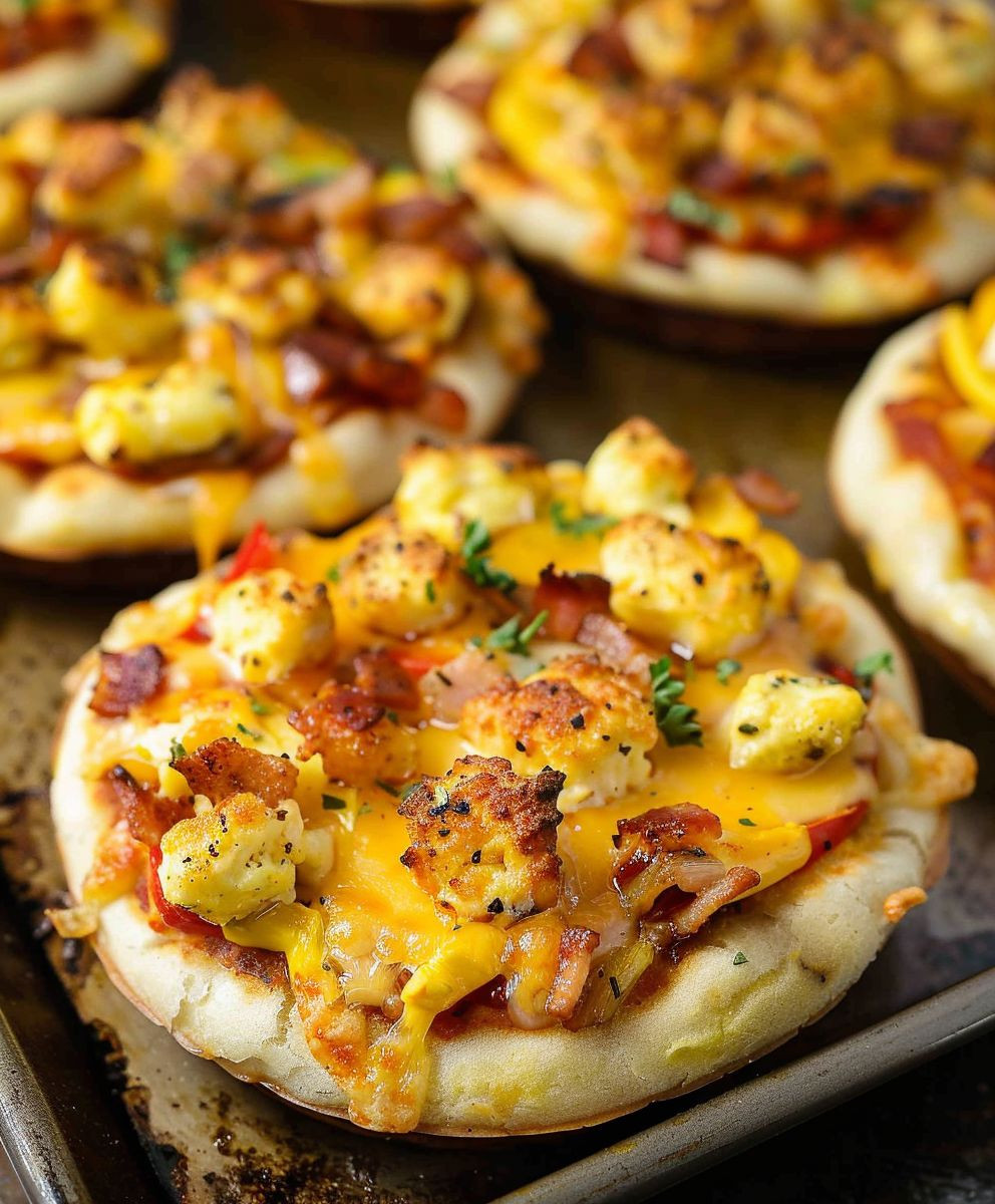 Muffin Breakfast Pizzas