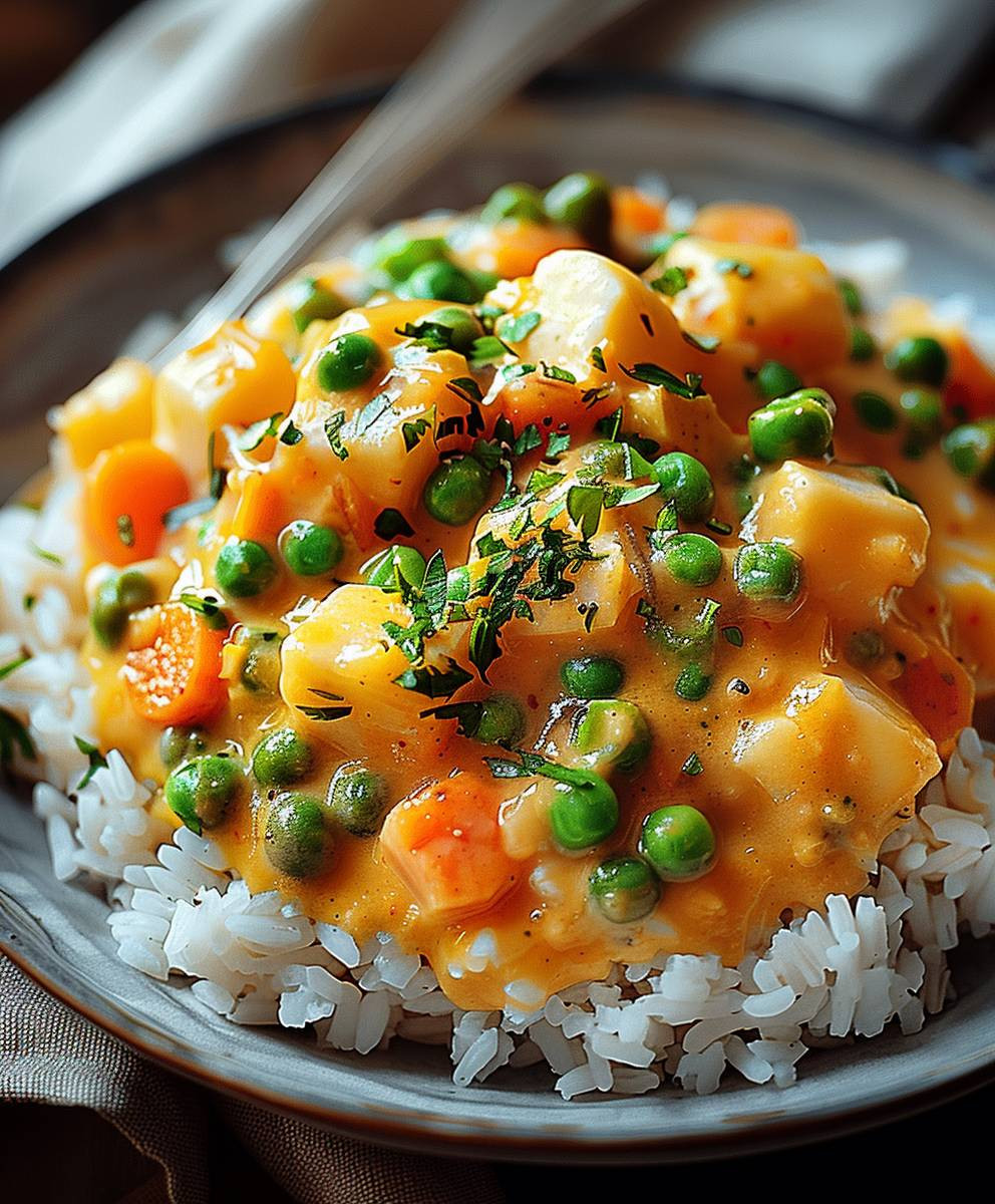 Vegetable Cream Cheese Sauce
