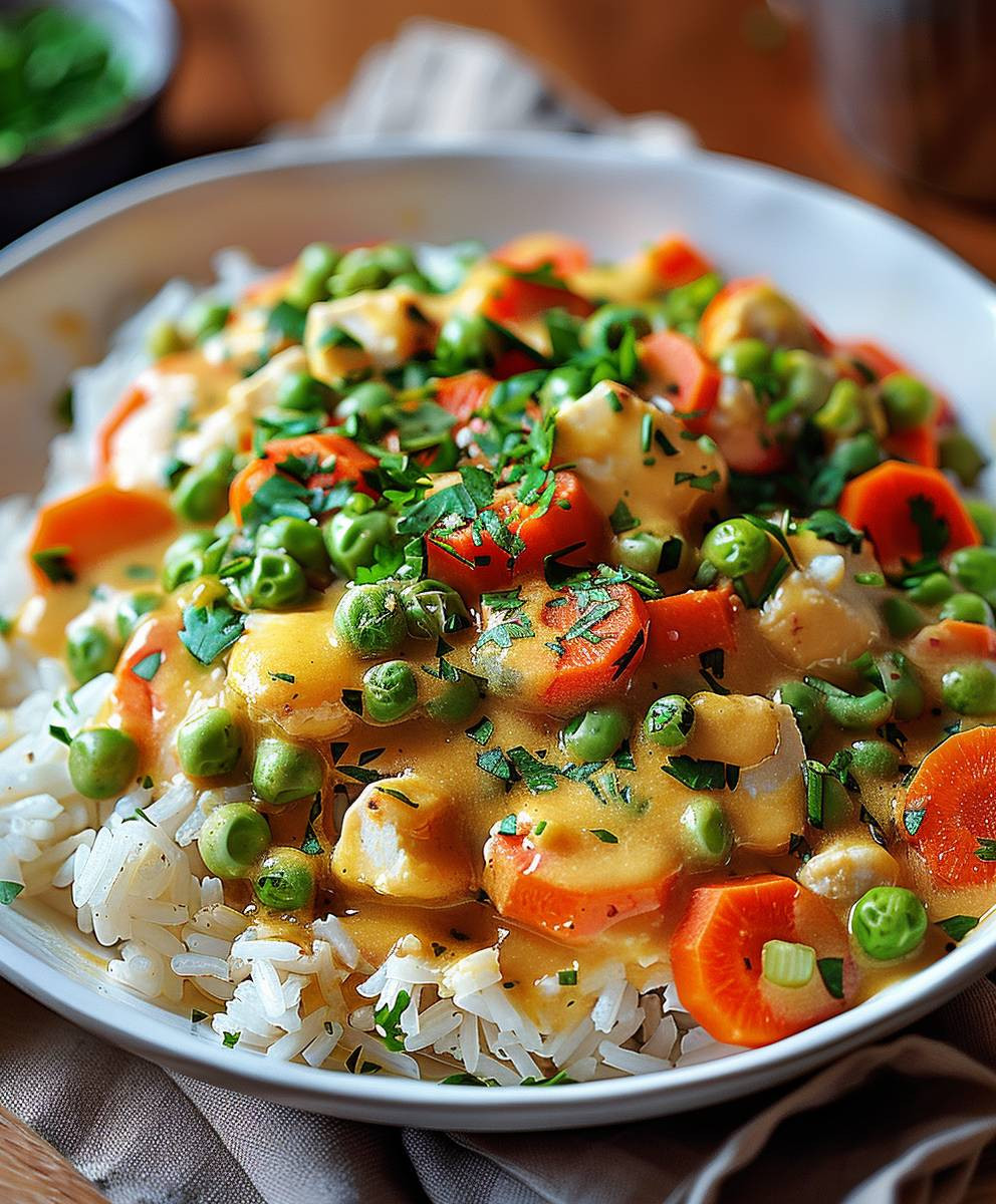 Vegetable Cream Cheese Sauce