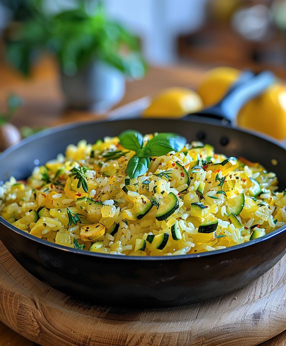 Zucchini Rice Skillet
