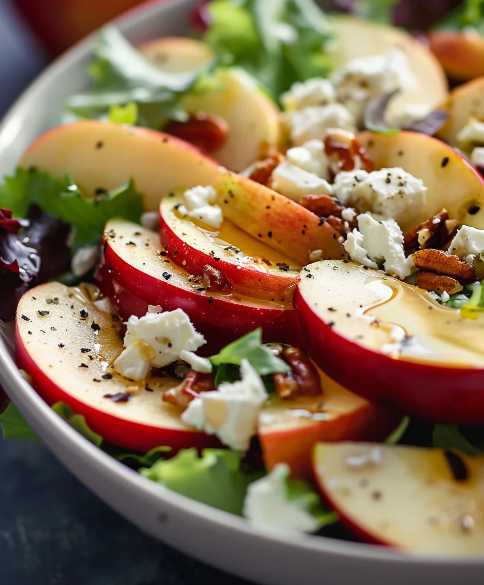 Honeycrisp Apple & Feta Salad