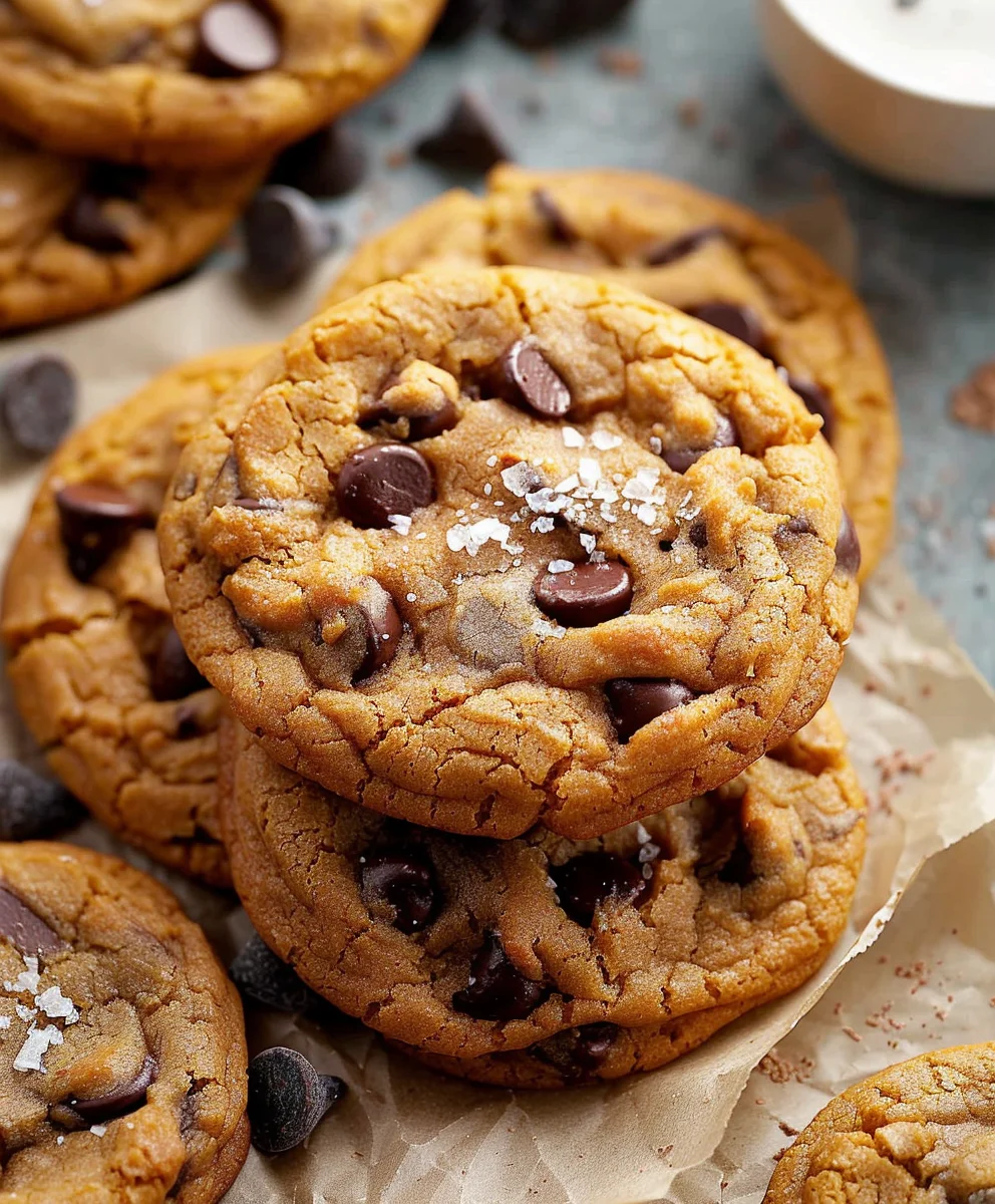 Soft & Chewy Pumpkin Chocolate Chip Cookies Recipe