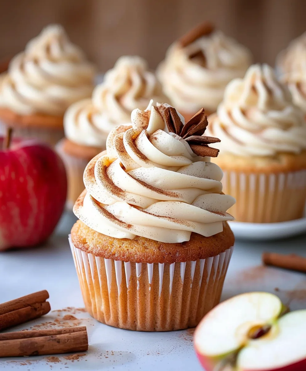 Must-Try Cinnamon Apple Cider Cupcakes for Cozy Fall Nights