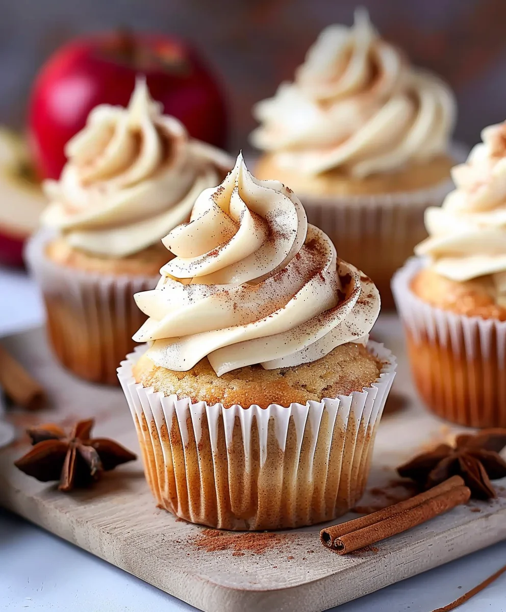 Must-Try Cinnamon Apple Cider Cupcakes for Cozy Fall Nights