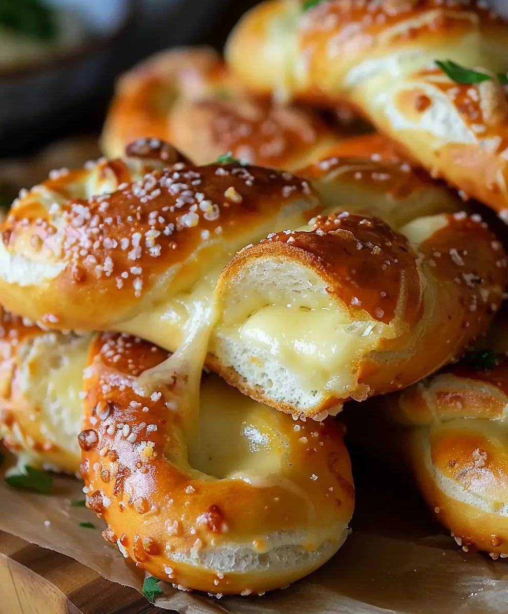 Cheese Stuffed Pretzels: Ultimate Amazing Recipe
