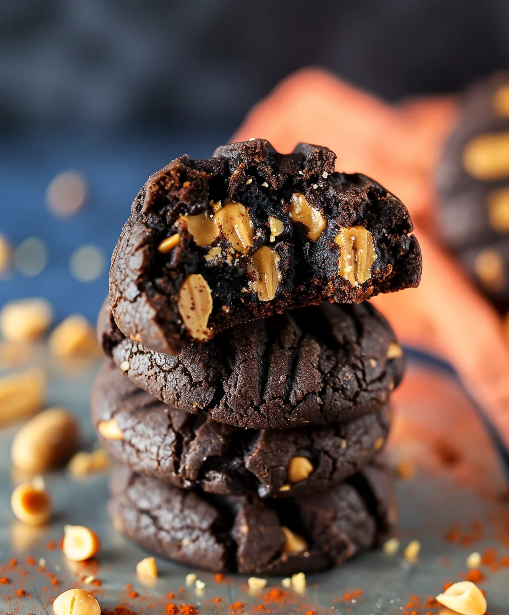 Irresistible Chocolate Peanut Butter Cookies Recipe!