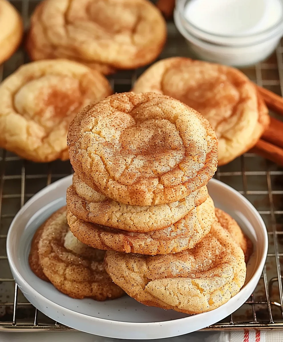 Apple Snickerdoodles Recipe: Chewy, Cinnamon-Spiced Cookies!