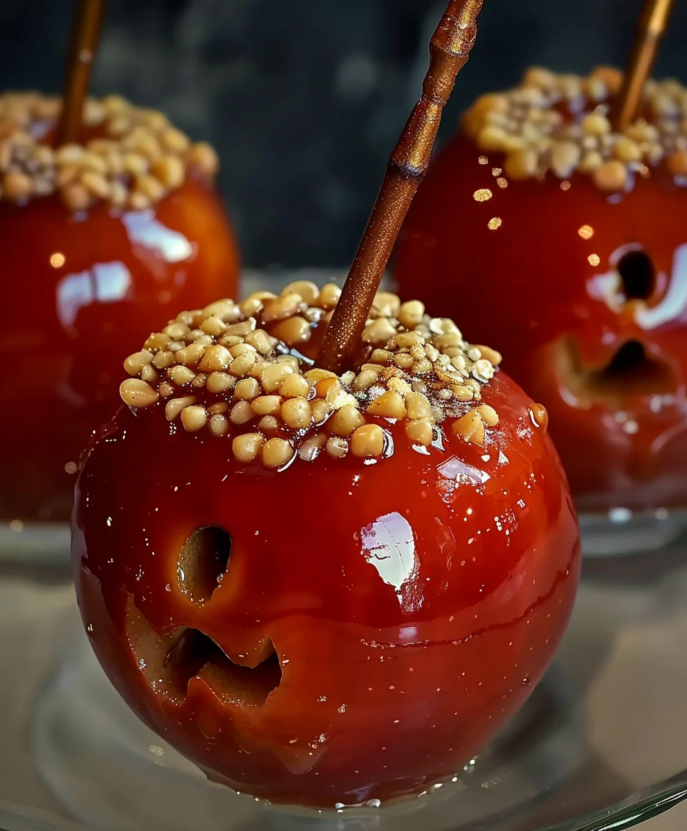 Spooky Candied Apples: Easy Halloween Recipe Fun!