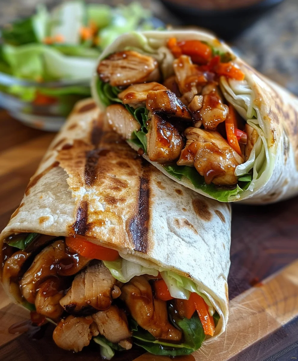 Teriyaki Chicken Wrap: A Quick Flavor Adventure