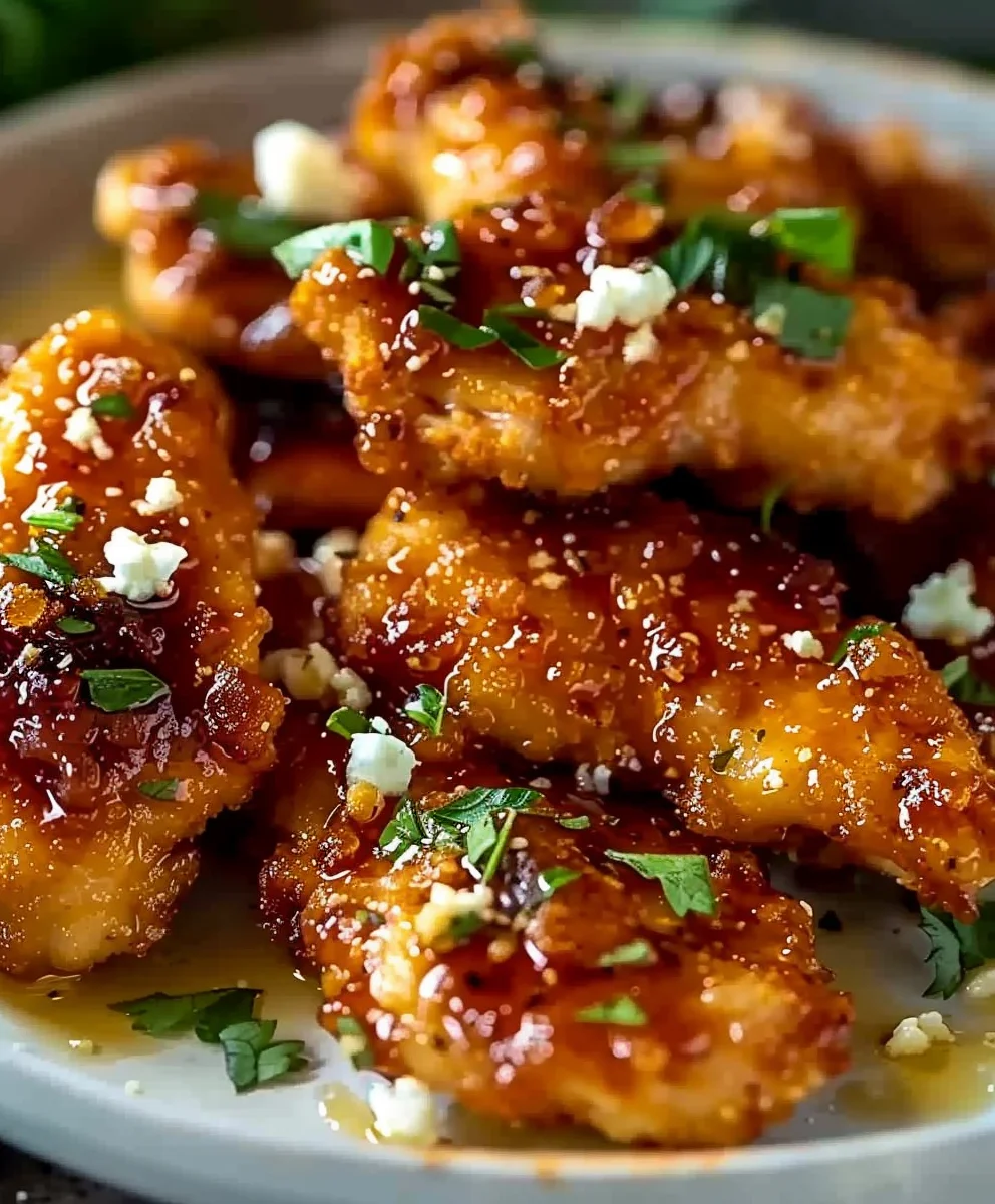 Get Crispy Hot Honey Feta Chicken: Your New Favorite!