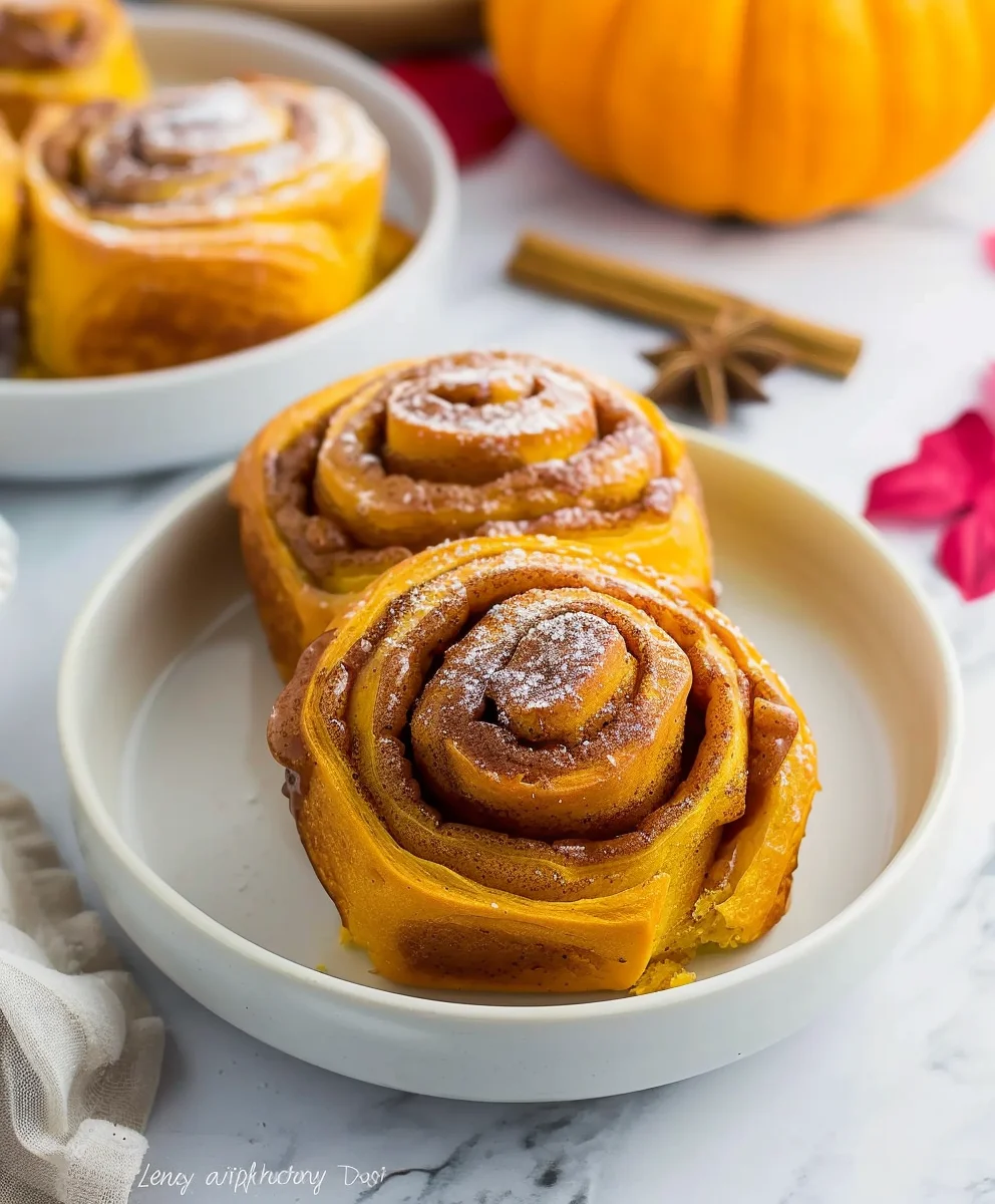 The Best Soft & Juicy Pumpkin Cinnamon Rolls Recipe for Fall