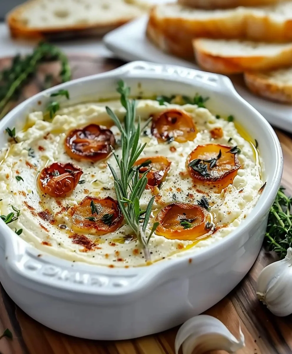 Roasted Garlic Goat Cheese Dip: Ultimate Amazing Recipe!