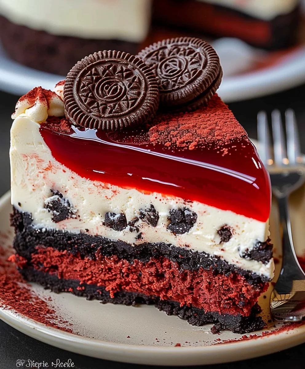 Ultimate Red Velvet Oreo Cheesecake – Decadent & Easy!