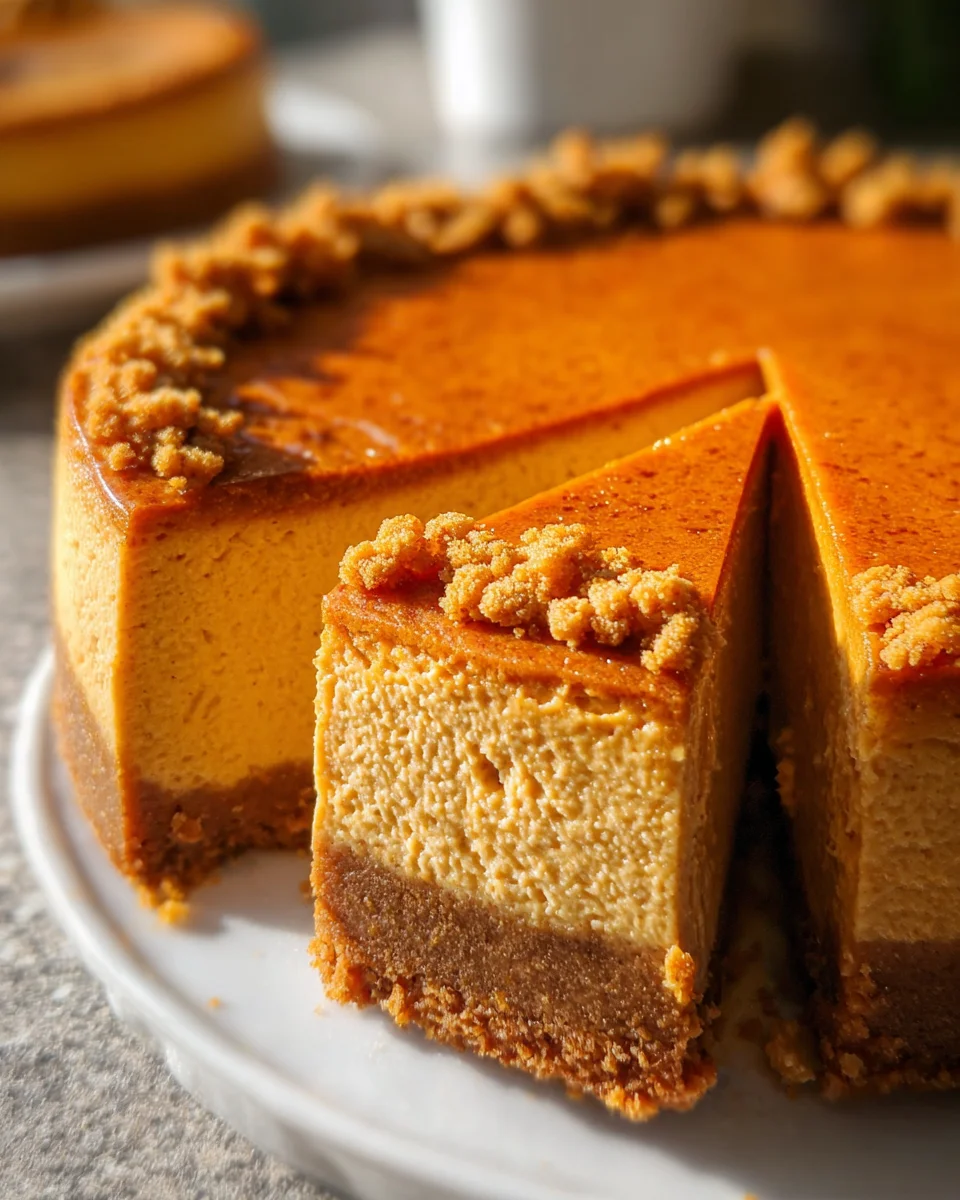 Creamy Pumpkin Cheesecake Recipe for a Sweet Fall Indulgence