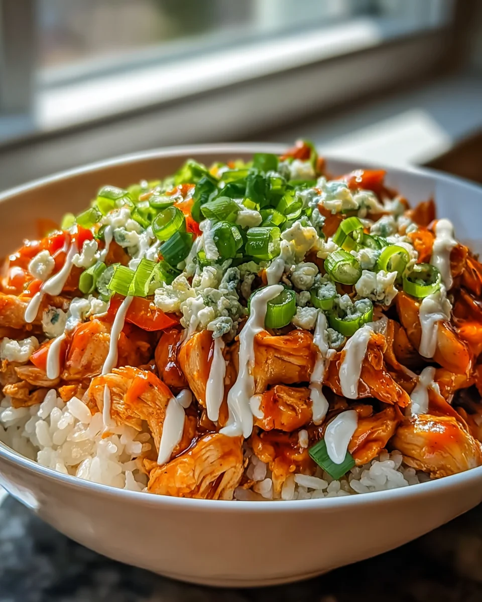 Buffalo Chicken Bowls: The Ultimate Healthy & Spicy Meal!