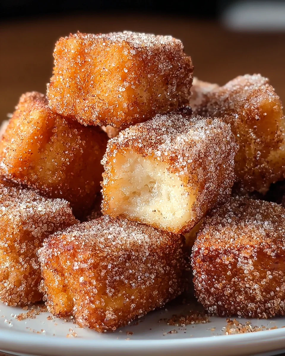 Crispy Angel Cake Churro Bites: Sweet Twist Dessert Recipe