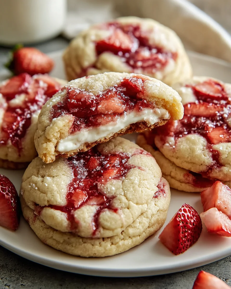 Strawberry Cheesecake Cookies: Delicious & Easy Recipe