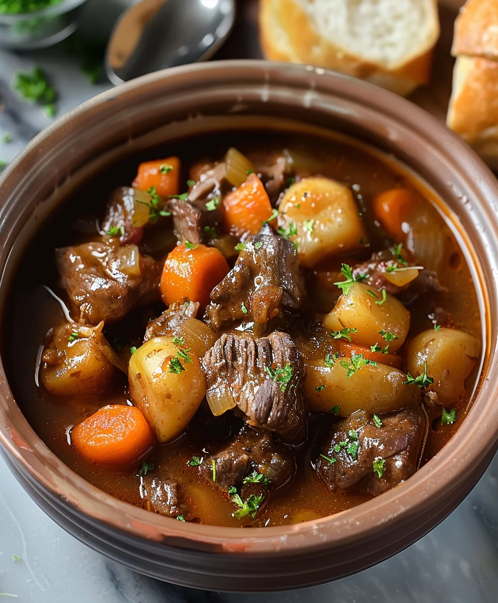 Comforting Crockpot Beef Stew: Easy Slow Cooker Recipe