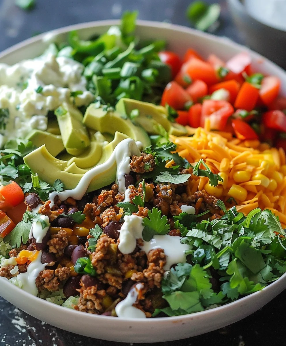 Low Carb Burrito Bowl