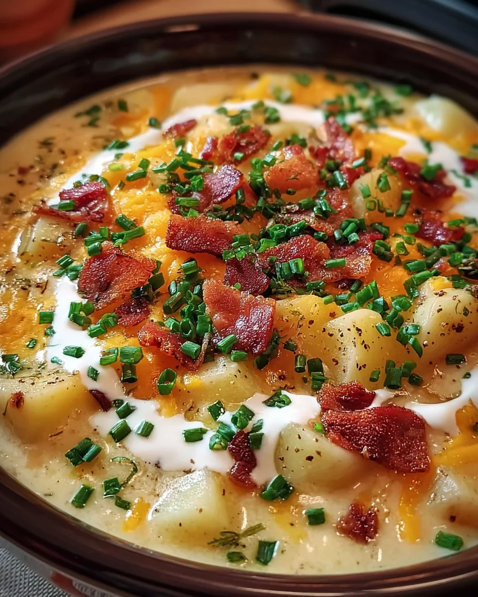 Crock Pot Crack Potato Soup: Creamy, Easy, and So Flavorful!