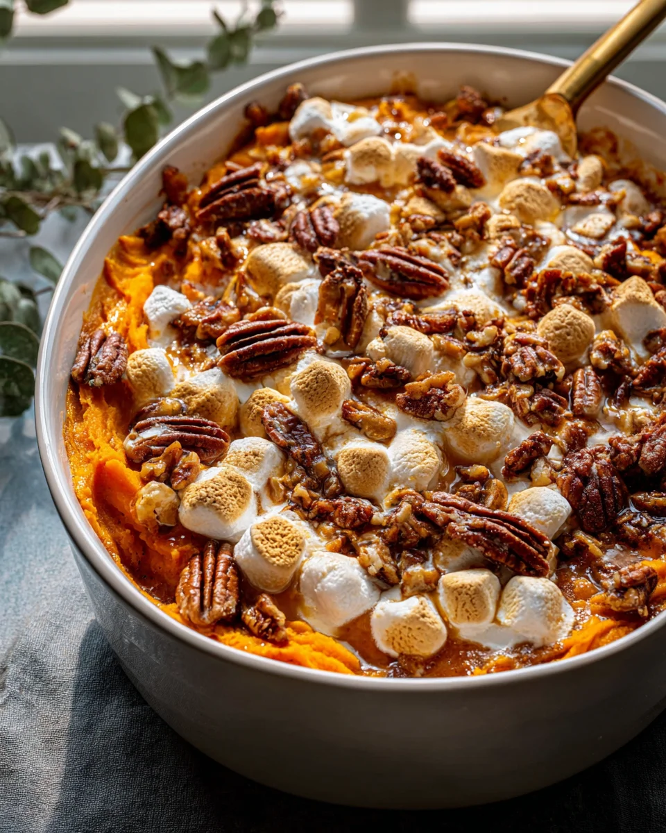 Irresistible Southern Maple Sweet Potato Casserole Recipe