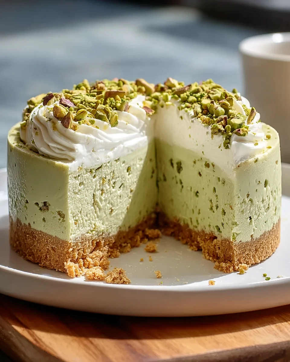 Irresistible Pistachio Cheesecake Recipe – Easy & Delicious!