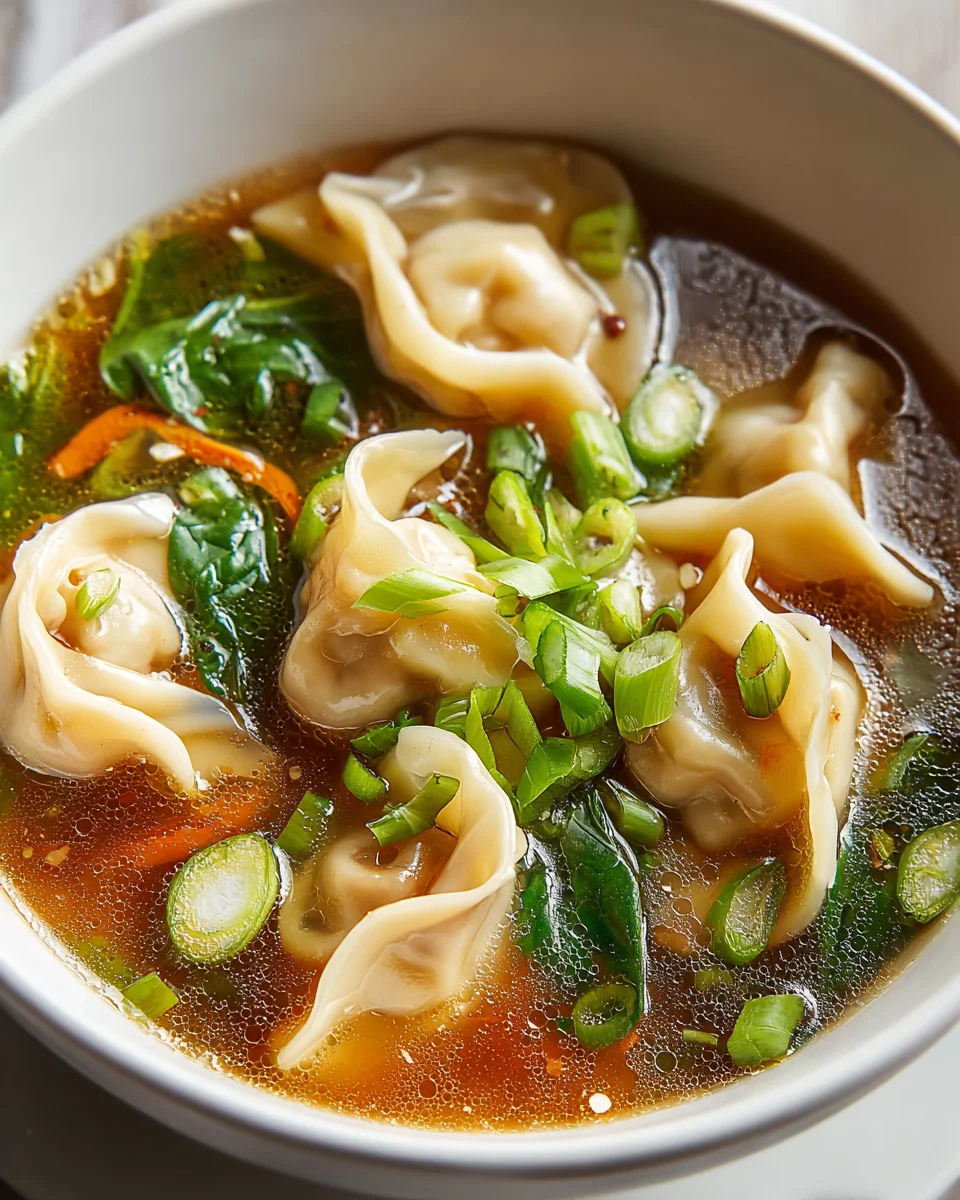 Cozy Beef Potsticker Soup: Delicious Warm Hug in a Bowl
