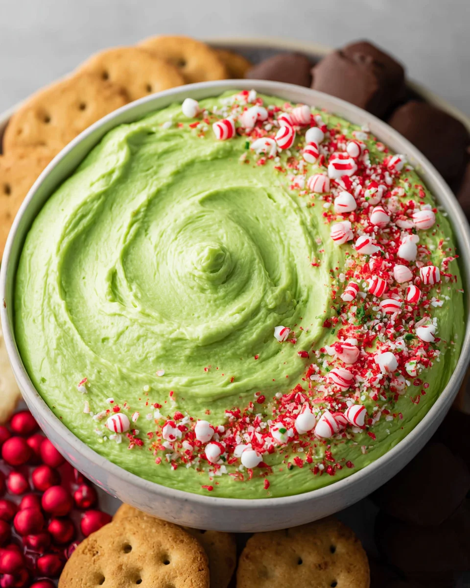 Festive Grinch Dip Recipe: Whimsical Green Holiday Treat!